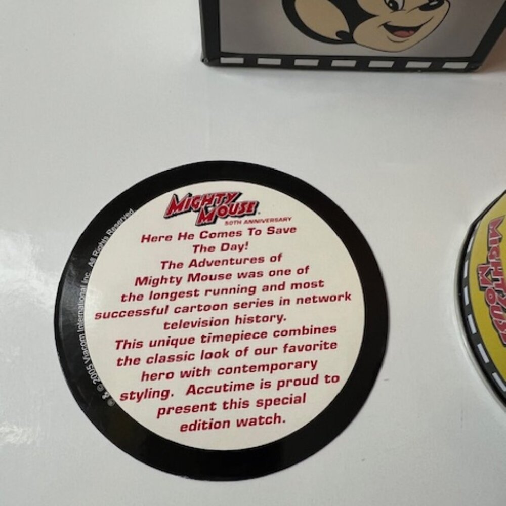 Mighty Mouse Watch - Picture 3 of 5